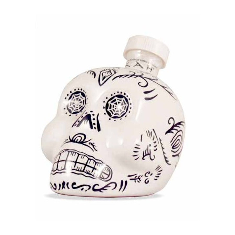 KAH TEQUILA BLANCO 40% 70CL SKULL