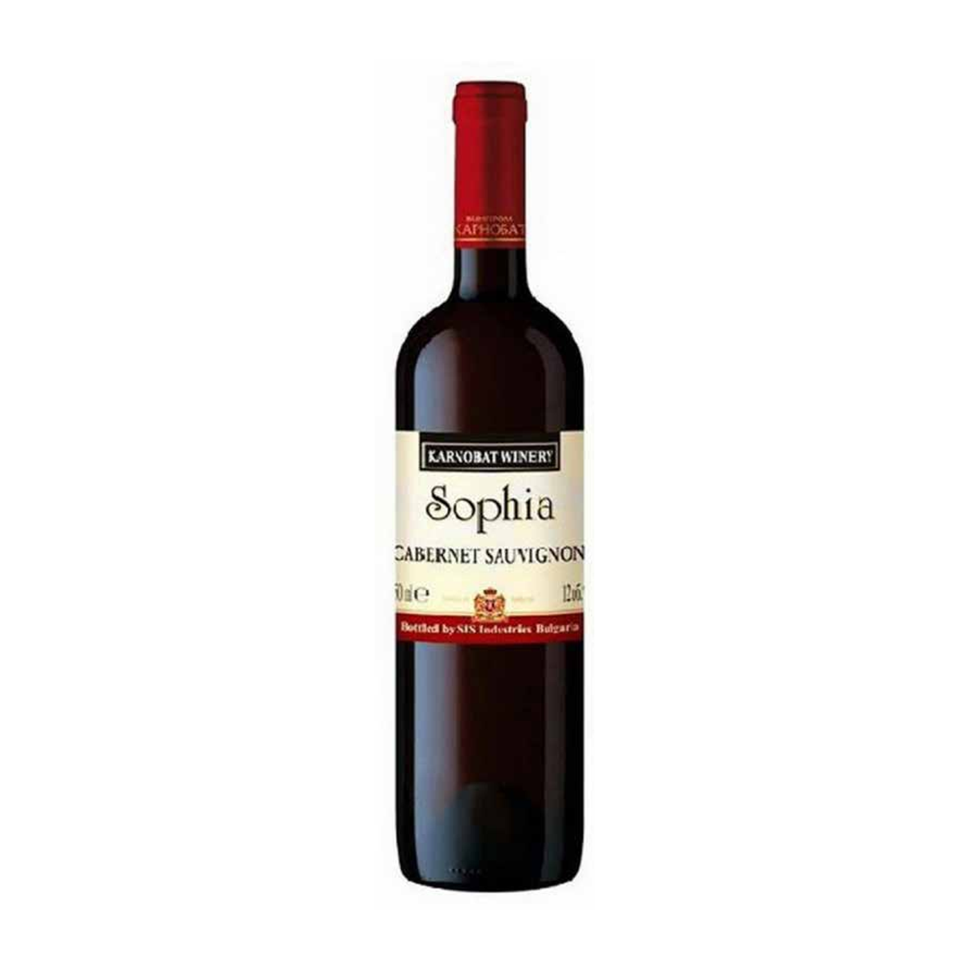 SOPHIA CABERNET SAUVIGNON,RED DRY WINE 75CL