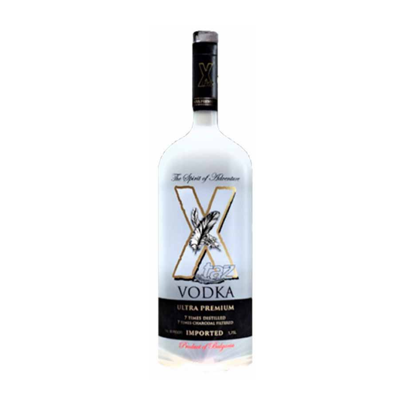 VODKA XTAZ 1L 38% VOL