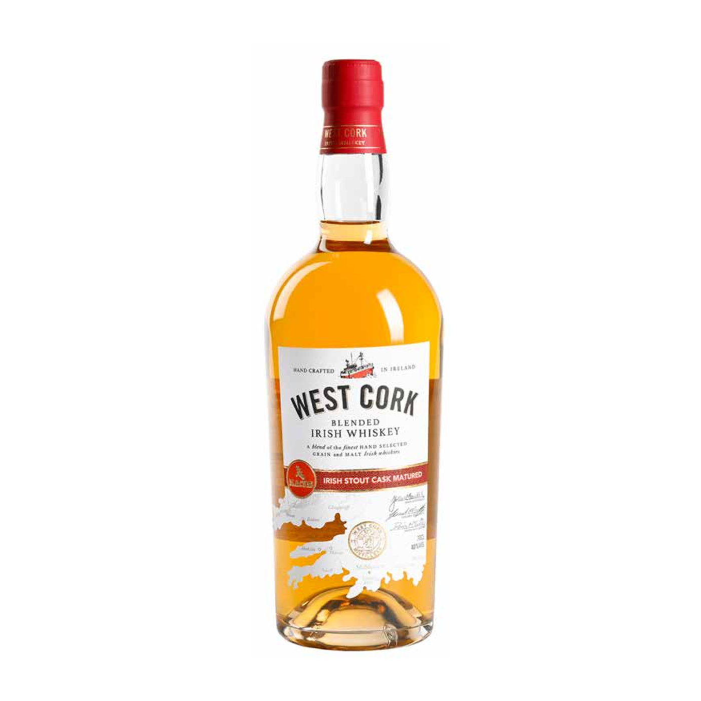 WEST CORK STOUT CASK IRISH WIHISKEY 70CL 40%