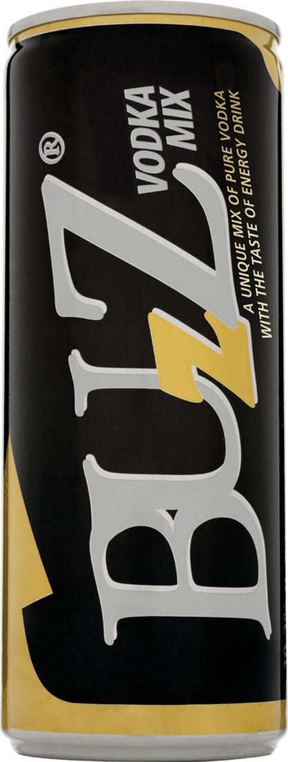 BUZZ Can 10.2% 250ML Vodka Mix